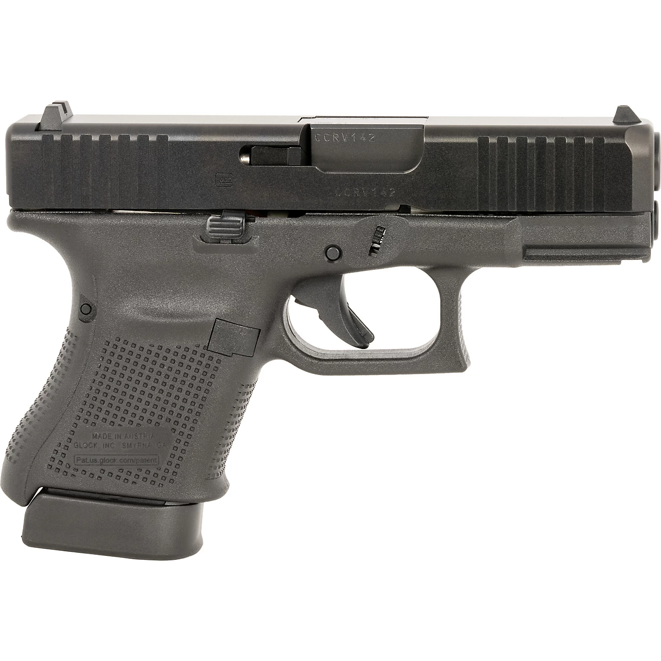 GLOCK 30 Gen 5 .45 Auto Pistol with black polymer frame and Gen5 slide chambered in .45 Auto.