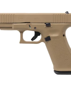 GLOCK 45 9mm Striker-Fired Pistol with Flat Dark Earth polymer frame and compact slide.