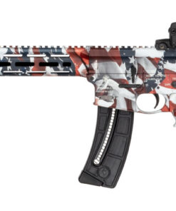 Alternative view of Smith & Wesson M&P15-22 Sport .22 LR Rifle 16.5" Red White & Blue Flag Cerakote 25-Round
