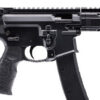 Daniel Defense PCC AR-15 SBR chambered in 9mm featuring an 8.3-inch barrel, M-LOK handguard, Picatinny rail, adjustable stock, vertical foregrip, and 30-round magazine.