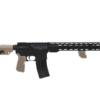 Radical Firearms RF16 Carbine chambered in 5.56 NATO featuring a SOC-15 Reaper M-LOK handguard, Mission First Tactical stock, Die Free Kung Fu grip, Flat Dark Earth furniture, and a 30-round magazine.