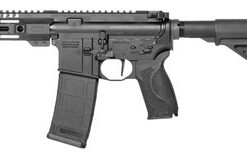 Smith & Wesson M&P15 AXE AR-style pistol chambered in .300 Blackout with an 8-inch threaded barrel, M-LOK handguard, Magpul BTR arm brace, and 30-round magazine.
