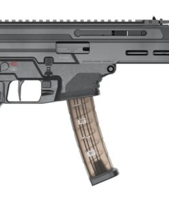 Springfield Armory Kuna 9mm semi-automatic pistol with 6-inch threaded barrel, roller-delayed operating system, Picatinny rail and 30-round magazine.