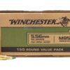 Winchester M855 5.56x45mm 62 grain FMJ 150 round package
