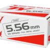 Winchester USA 5.56 55 grain FMJ ammunition 500 round package