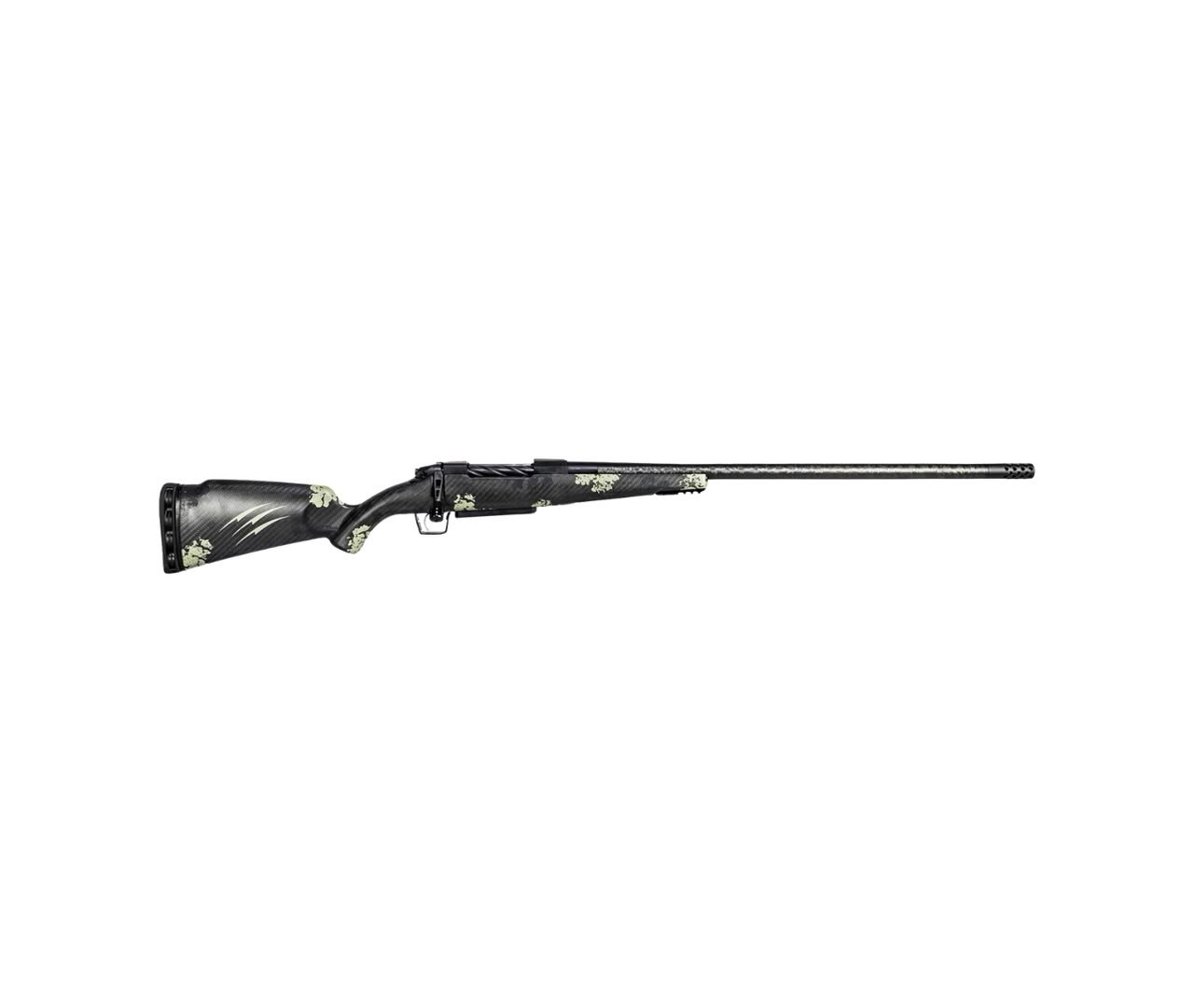 Fierce Carbon Rogue XP 308 Win with carbon fiber barrel and Forest Camo stock