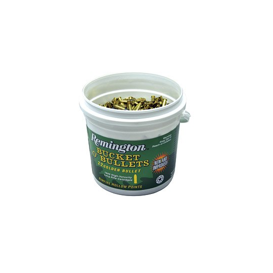 Remington Bucket-O-Bullets .22 LR 36 grain ammunition 1400-round container