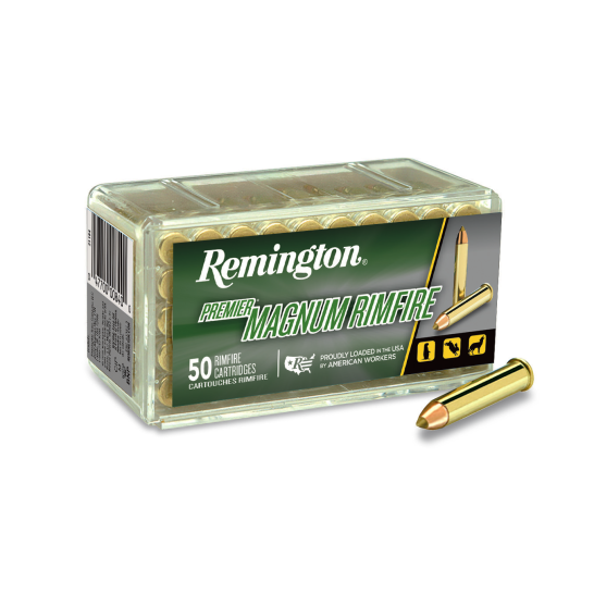 Remington Premier Magnum AccuTip-V .17 HMR 17 grain ammunition 50-round box item 28464