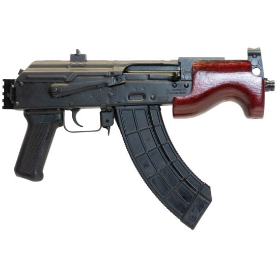Century Arms Micro Draco with Russian Red furniture and rail